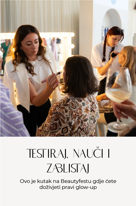 Testiraj nauci i zablistaj ovo je kutak na beautyfestu gdje cete dozivjeti pravi glow up